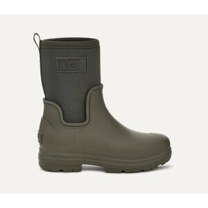UGG Women's Droplet Mid Rainboot Forest Night Green size 5